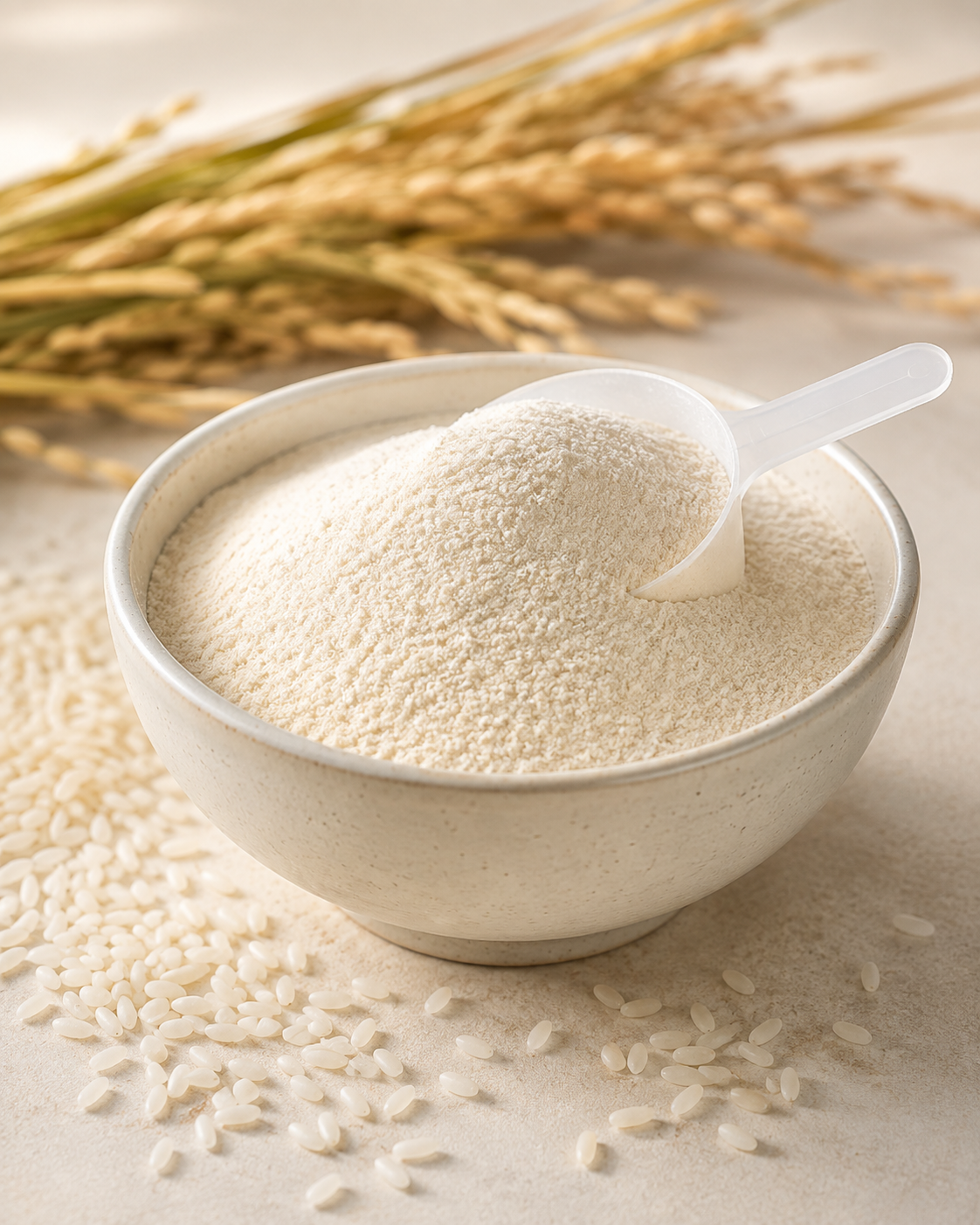 Rice protein powder